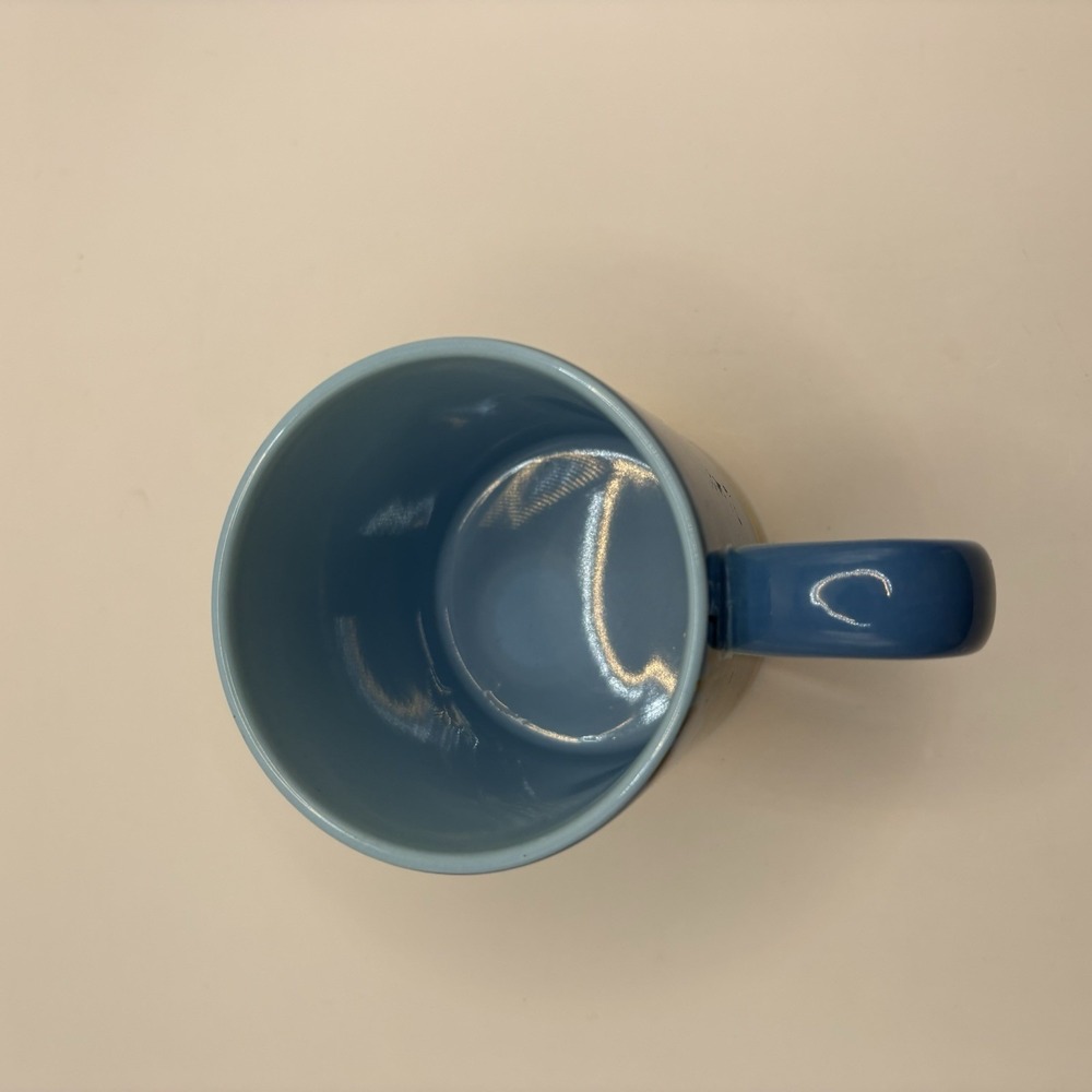 Disney Lilo & Stitch Coffee Mug 14 Oz Blue Skies Hawaii Beach Ohana Means Family - Picture 6 of 7